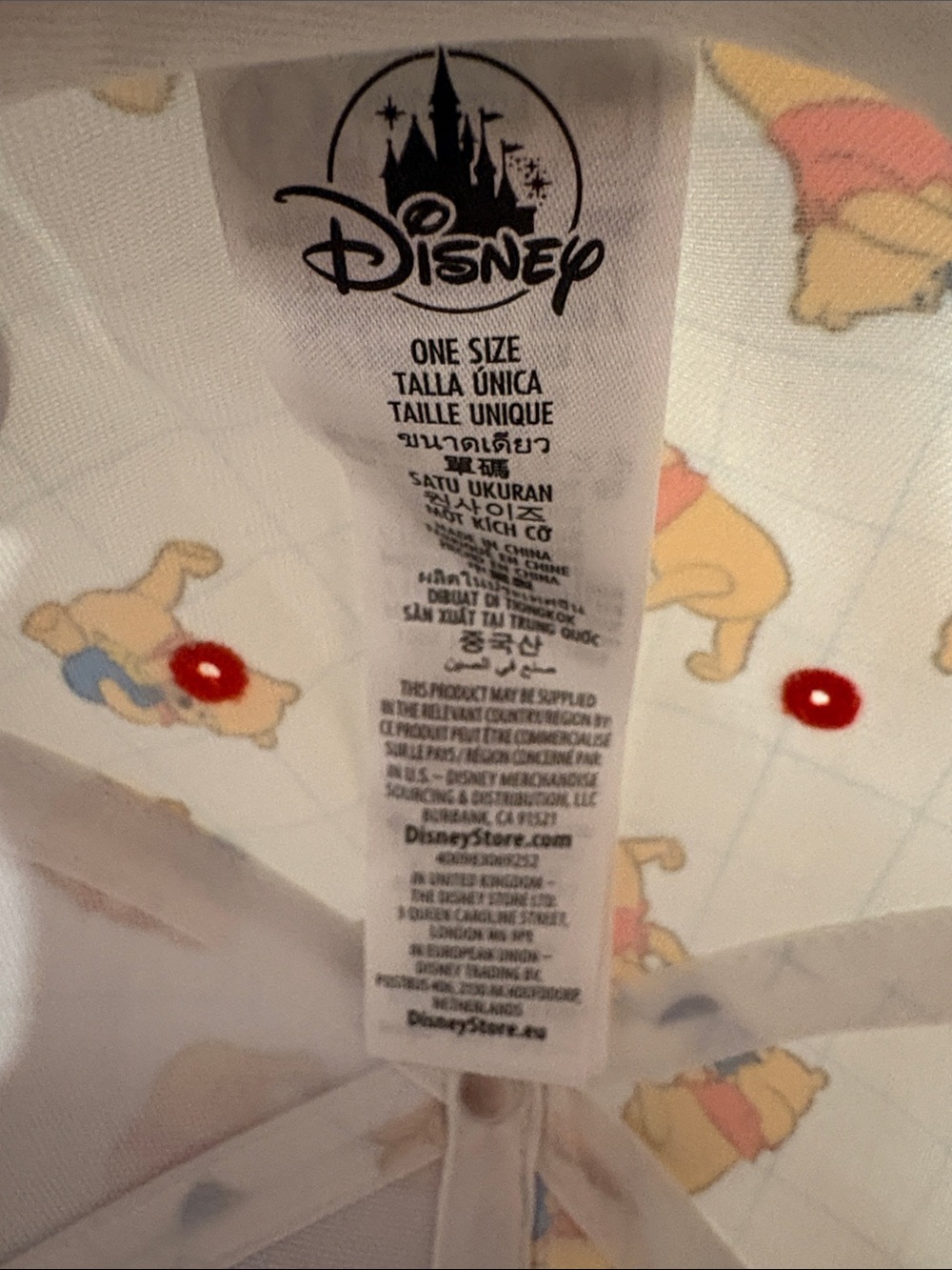 Winnie the Pooh adult Snapback Hat - brand new - Picture 5 of 5